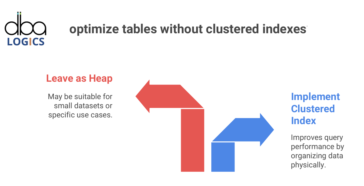 Explanation of Find Tables Without Clustered Index in SQL Server