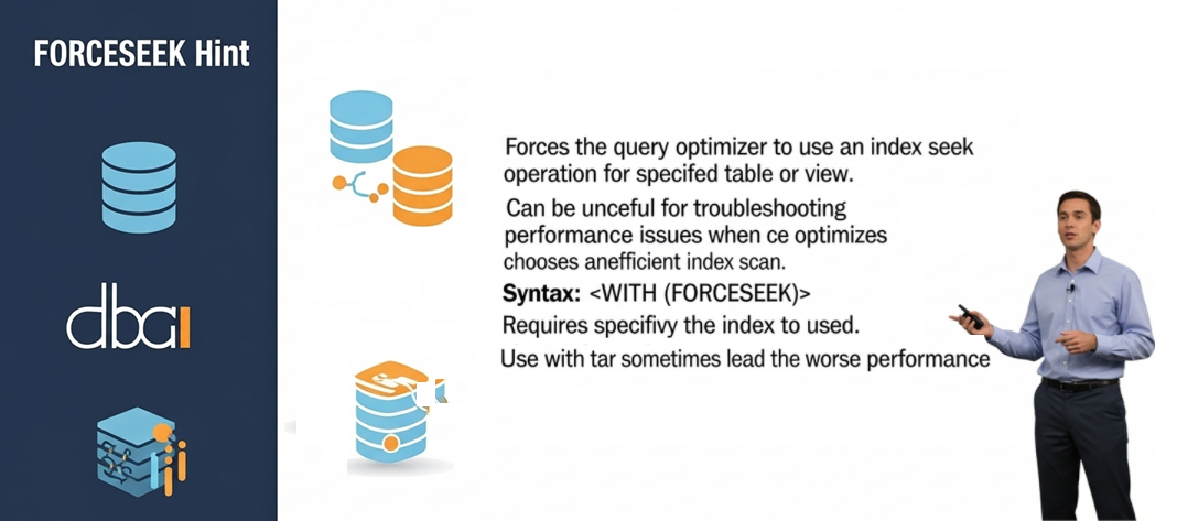 FORCESEEK Hint in SQL Server: A Deep Dive