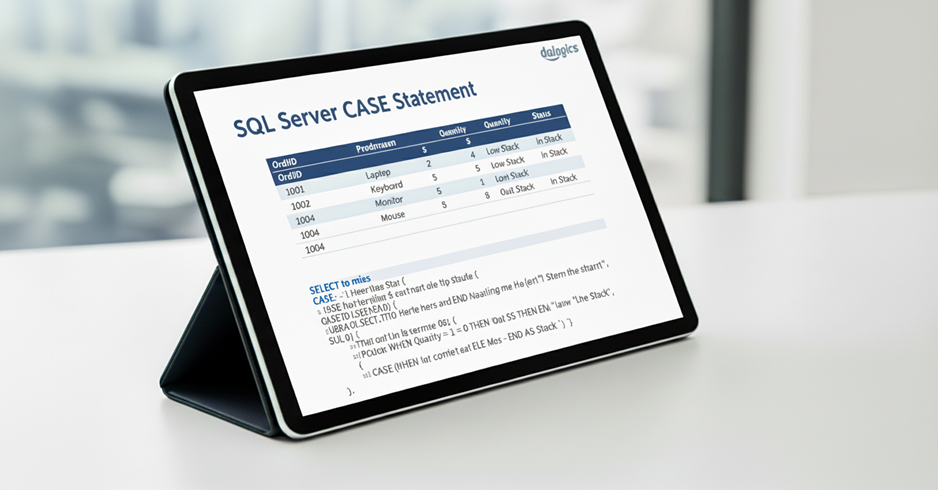 SQL Server CASE Statement – Simple Explanation