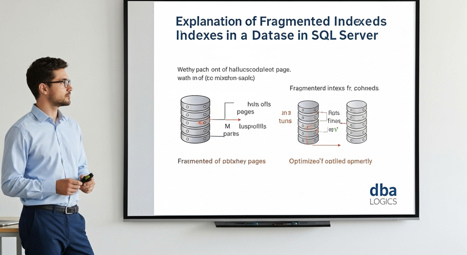 Explanation of Fragmented Indexes in a Database in SQL Server