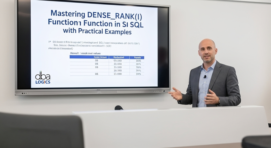 Mastering in DENSE_RANK()  Function in SQL with Practical Examples